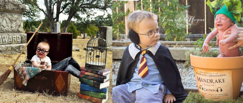 This Couple Went All Out With a Harry Potter Inspired Photo Shoot