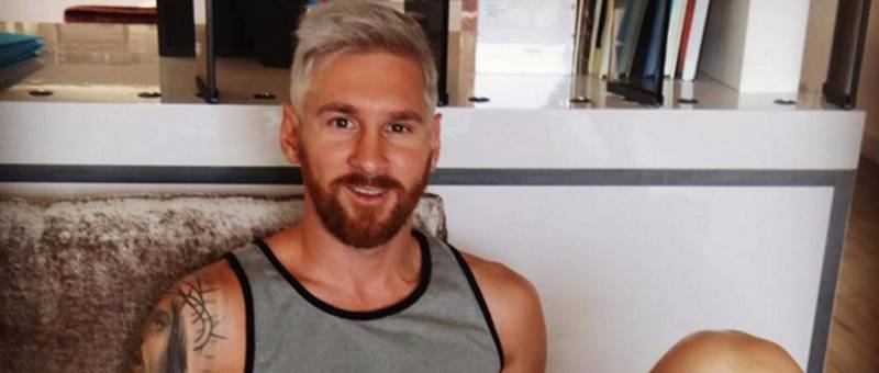 Lionel Messi Becomes the New Blonde Boy