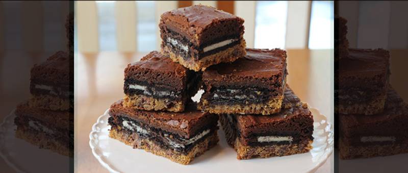 The Perfect Slutty Brownies