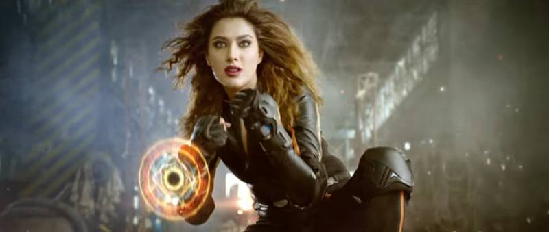 UC Browser Introduces An Ad With Mehwish Hayat As A Superhero