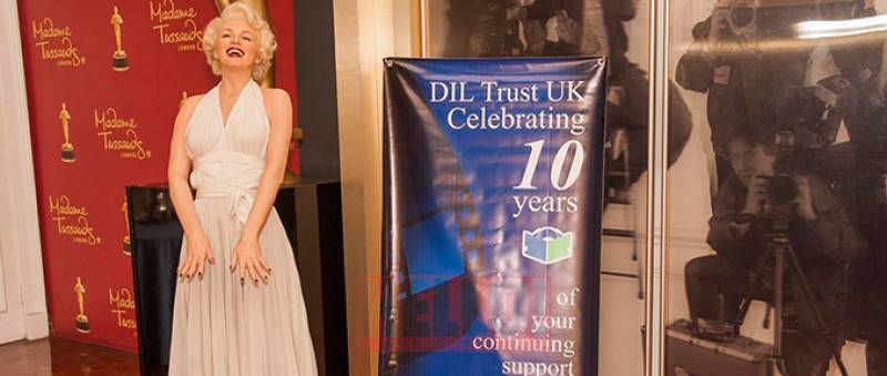 Celebrating 10 Years of DIL in Britain At Madame Tussauds in London