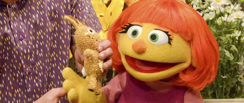 Sesame Street Introduces Muppet With Autism