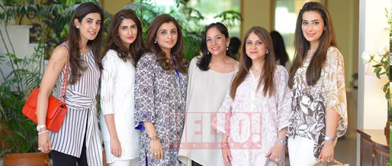 Springing in Tea Action: Asma Saigol Hosts A Party!