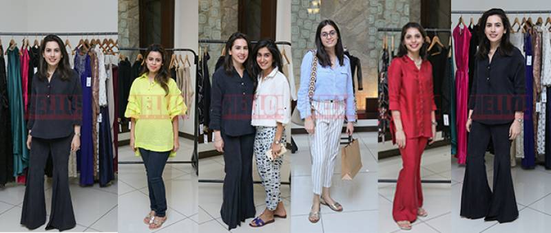 Clothing Exhibition: MALIHA London in Karachi