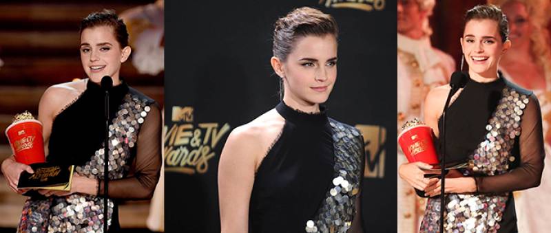 Emma Watson Wins MTV's First Gender-Neutral Acting Award