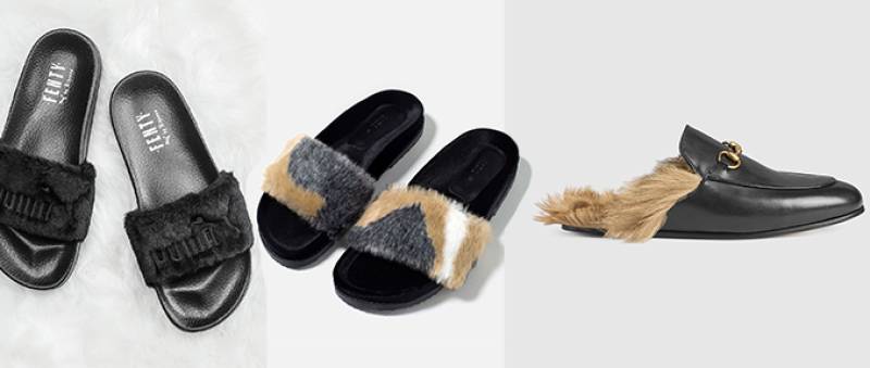 Fur Shoes