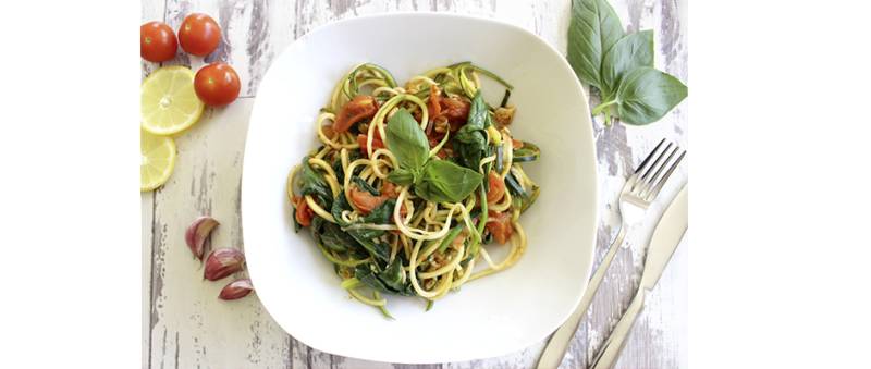 Recipe Of The Day: Tomato and Basil Courgetti