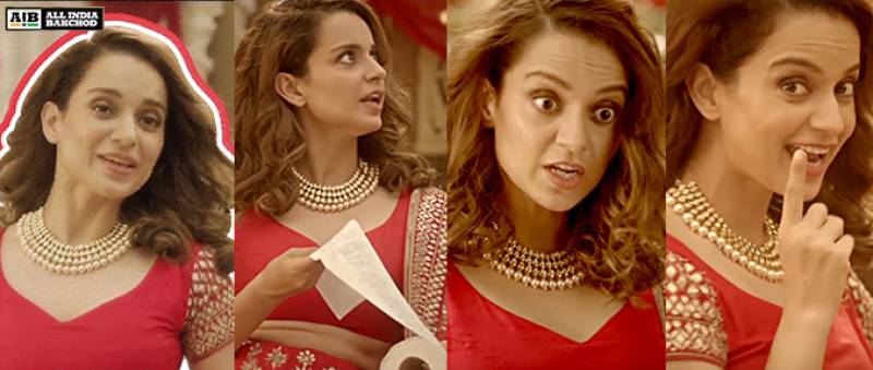 Kangana Ranaut's 'Bollywood Diva' Video With AIB Calls Out Sexism in Bollywood