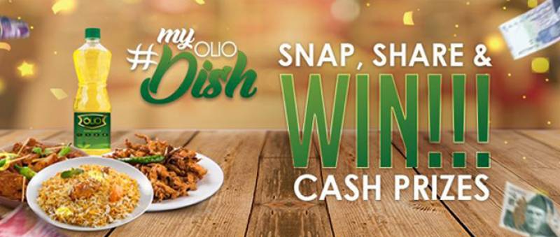Snap, Share and Win Cash Prizes with Olio!
