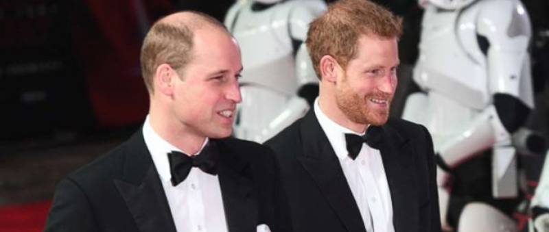 Prince William and Prince Harry Attended 'Star Wars Premiere: The Last Jedi'