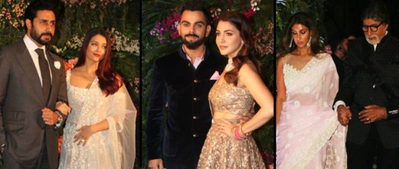 Anushka Sharma and Virat Kohli's Star-studded Reception in Mumbai