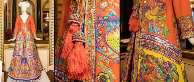 Rizwan Beyg Displays Truck Art Attire At The Commonwealth Exchange Project