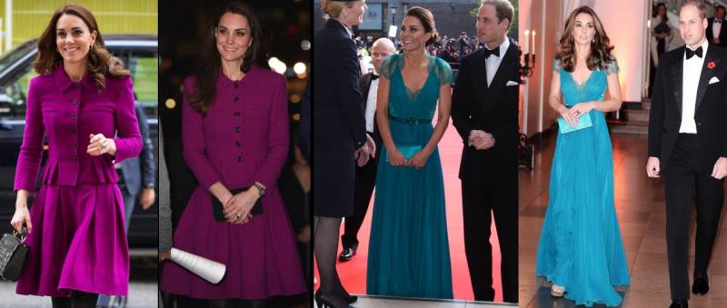 15 Times Kate Middleton Repeated her Outfits