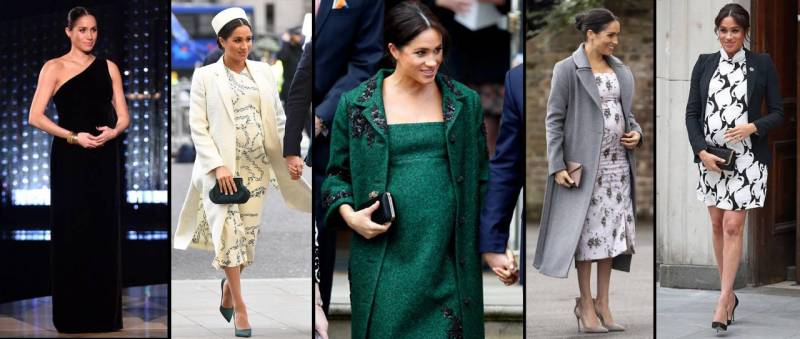 Looking Back at Some of Meghan Markle's Best Maternity Style