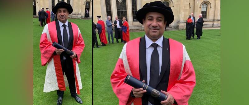 Rahat Fateh Ali Khan Awarded Honorary Degree At Oxford University