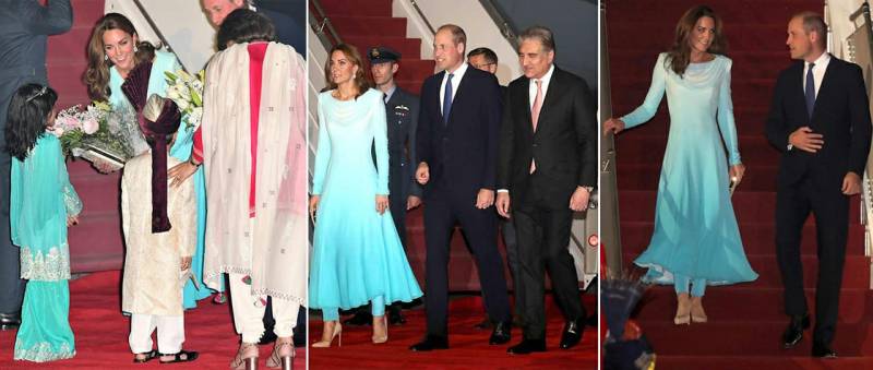 The Duke And Duchess Of Cambridge Have Arrived In Pakistan