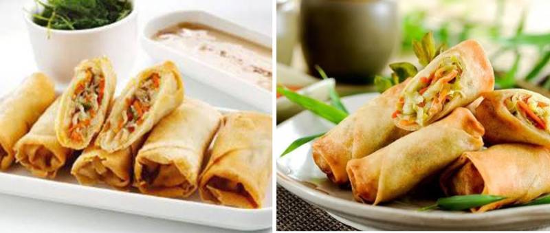 Chicken Vegetable Rolls For Iftar