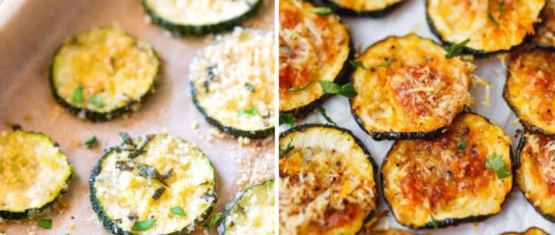 Quick Oven-Baked Zucchini Chips