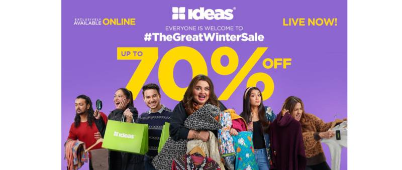 It Is Raining Discounts At IDEAS #TheGreatWinterSale