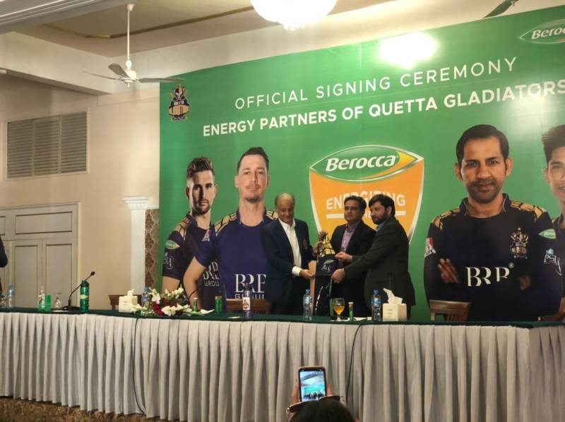 BAYER'S BEROCCA JOIN HANDS WITH QUETTA GLADIATORS AS OFFICAL ENERGY PARTNER FOR HBL PSL-6