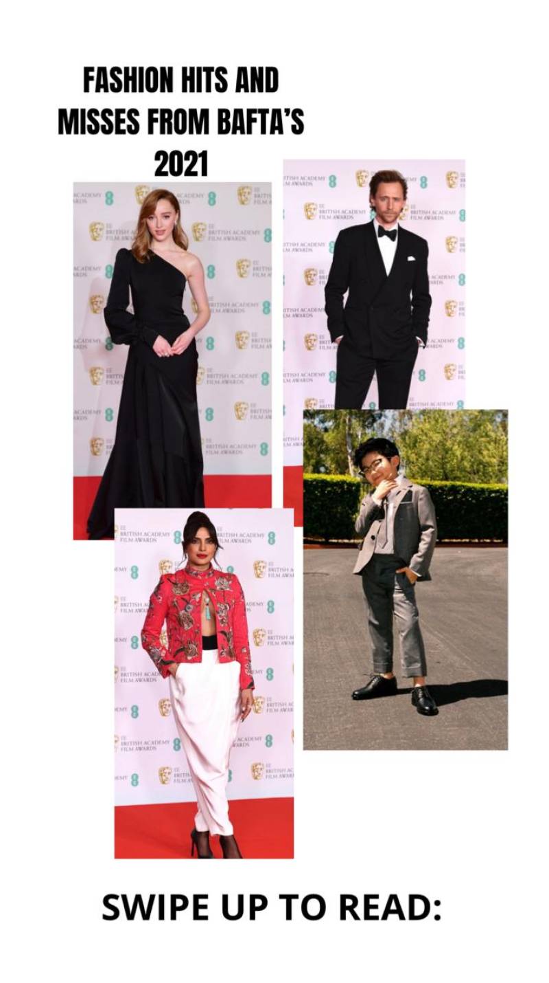 FASHION HITS AND MISSES FROM BAFTA’S 2021