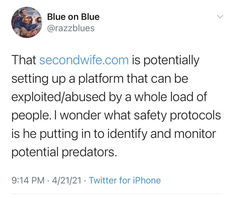 INTERNET REACTS TO SECONDWIFE.COM