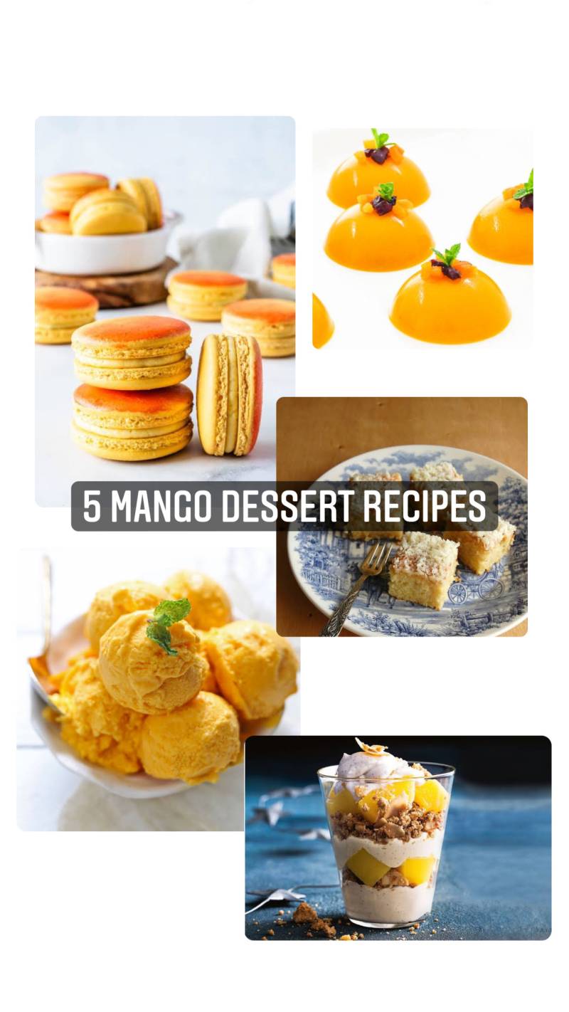 5 MANGO DESSERTS TO TRY THIS EID!