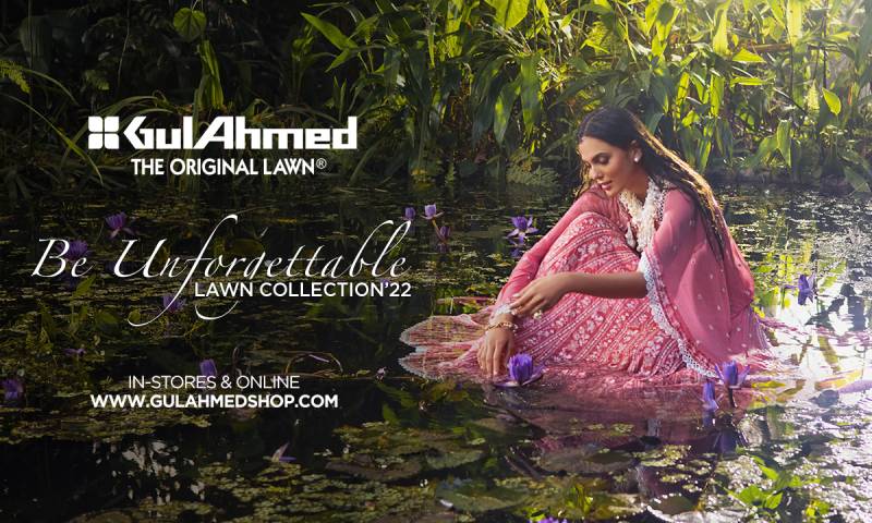  After a successful online launch, GulAhmed Lawn 2022 collection is now in-stores