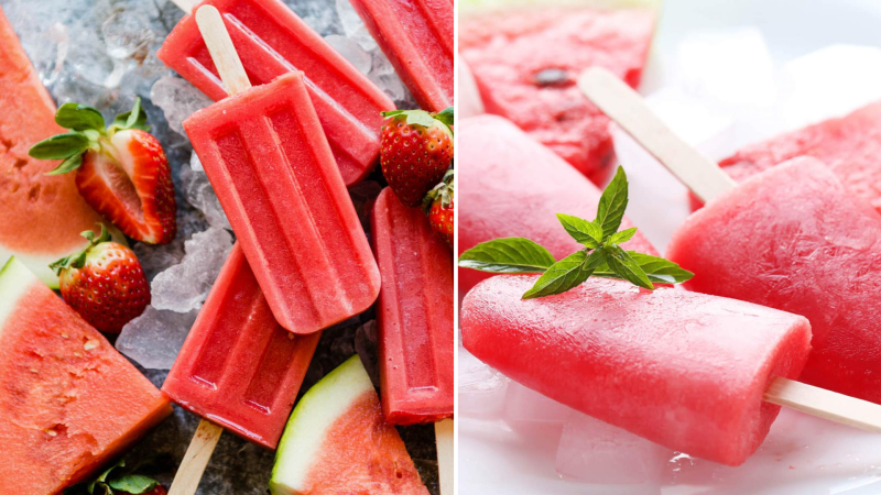  WATERMELON POPSICLES: A COLOURFUL WAY TO KEEP YOURSELF COOL