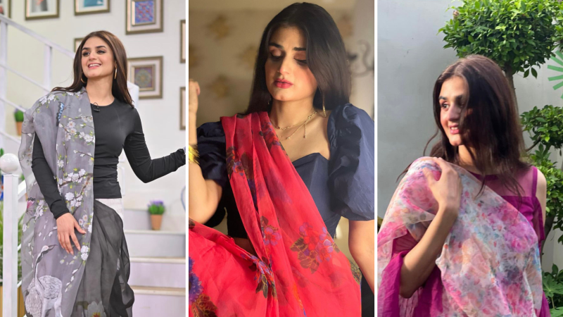 HIRA MANI AND HER OBSESSION WITH SAREES