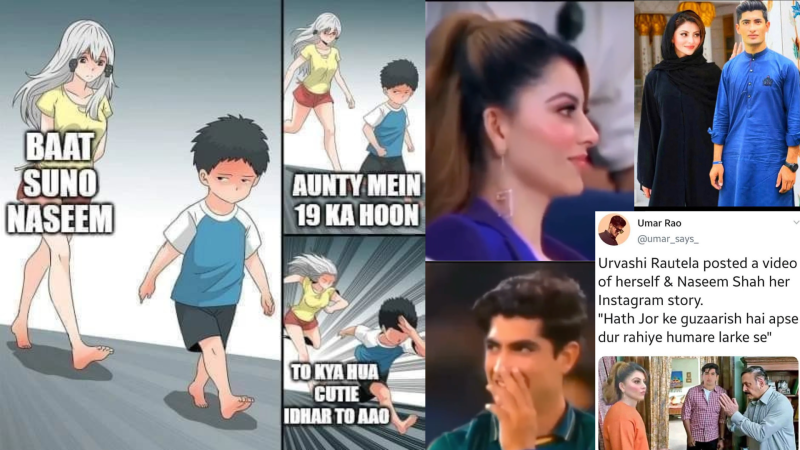 netizens loosing over the “love story” of Urvashi & naseem