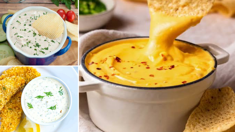 EASY DIPS FOR YOUR NEXT GET TOGETHER