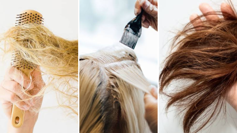 HOW TO TAKE CARE OF BLEACHED-DAMAGED HAIR