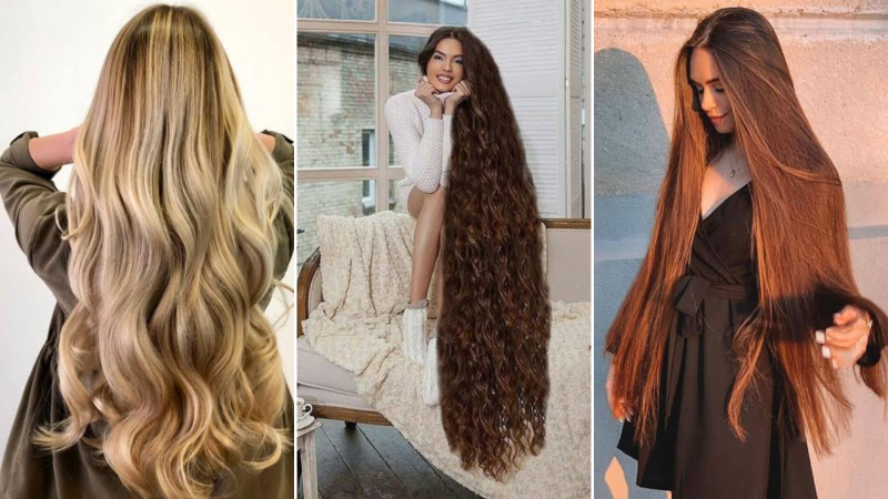 SECRET TO LONG AND HEALTHY HAIR