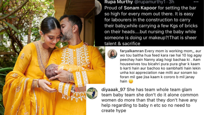 Sonam Kapoor breastfeeding her son receives mixed reactions 