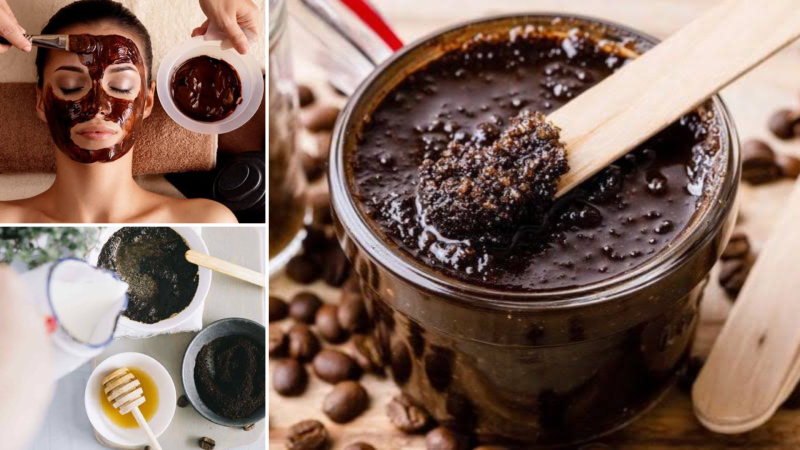 DIY coffee face mask to keep your skin fresh