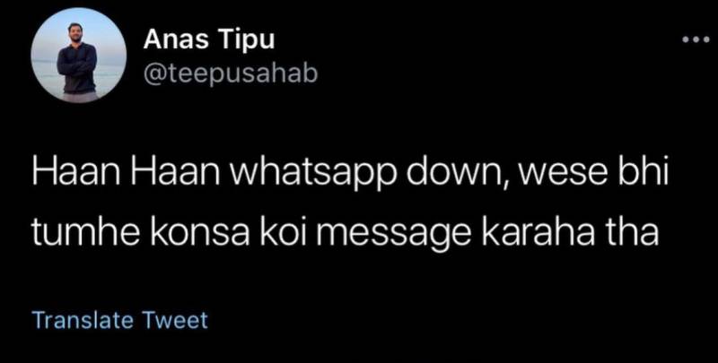 How did you find out that WhatsApp was down today? 