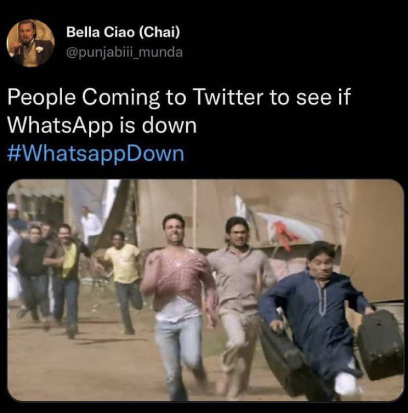 How did you find out that WhatsApp was down today? 