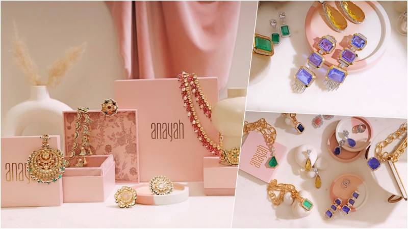 Anayah Jewellery, exclusively available at the new SFK store in Lahore, Pakistan 
