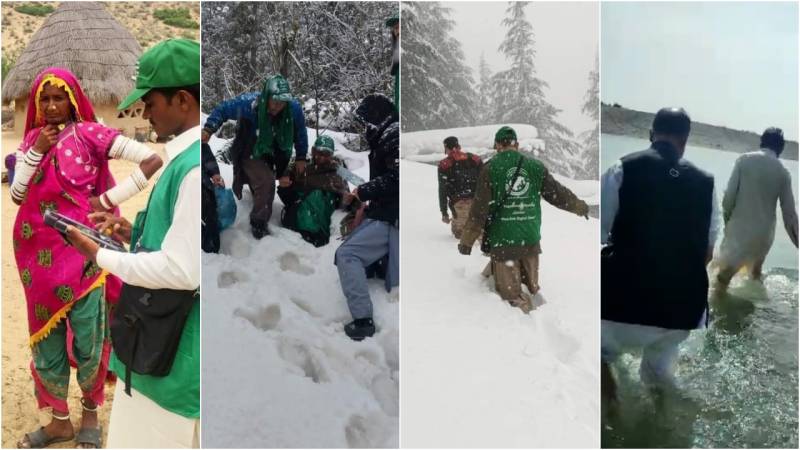 Determined and Fearless Pakistan Bureau of Statistics Enumerators Brave Harsh Terrains and Extreme Weather to Reach Each and Every Person Living in Pakistan 