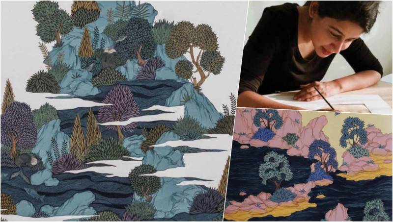 MINITURE ART THE LANGUAGE MAHA AHMED CHOSE TO COMMUNICATE IN