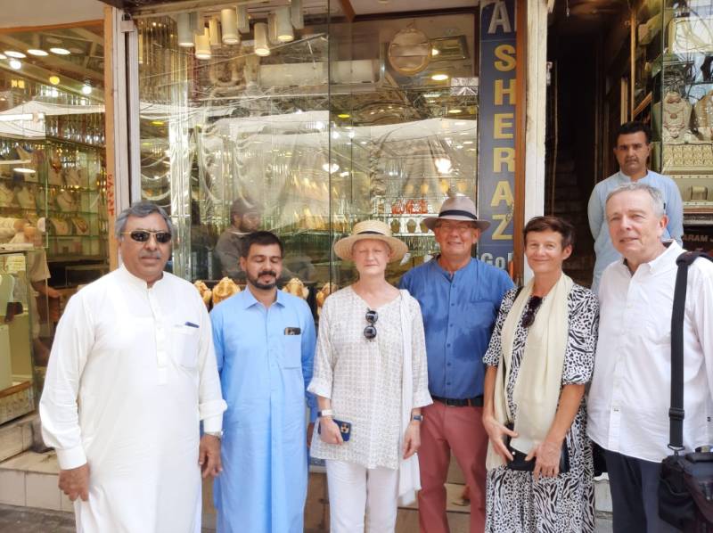 Envoys of the Czech Republic, European Union Delegation Explore Cultural Heritage in Peshawar