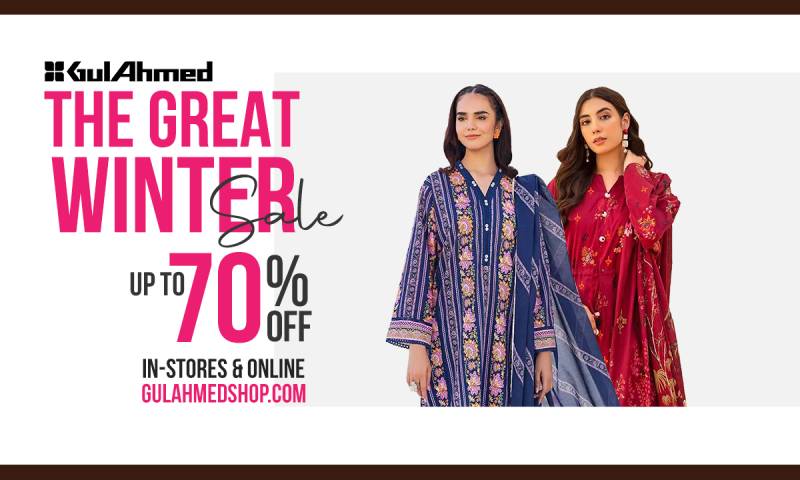 Ideas Great Winter Sale - FLAT 20% OFF On Unstitched Cambric Collection 