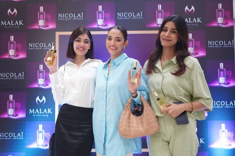 ELEGANZ LUXURY HOSTS NICOLAÏ – A NICHE FRENCH PERFUME’S BRAND AMBASSADOR ‘DAMIEN FLYN’ AT MALAK, DOLMEN MALL CLIFTON KARACHI
