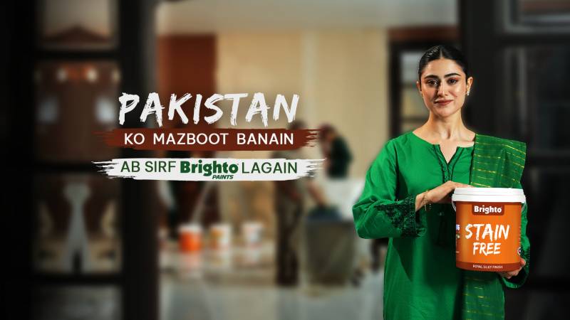 From Paint to Purpose: Brighto Paints’ DVC with Hina Afridi Inspires National Commitment