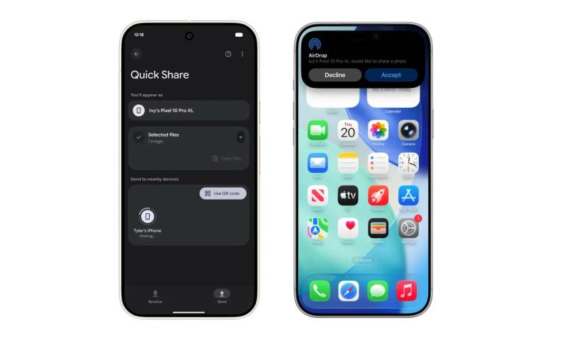 Samsung Brings AirDrop Support to Quick Share with Galaxy S26 Series