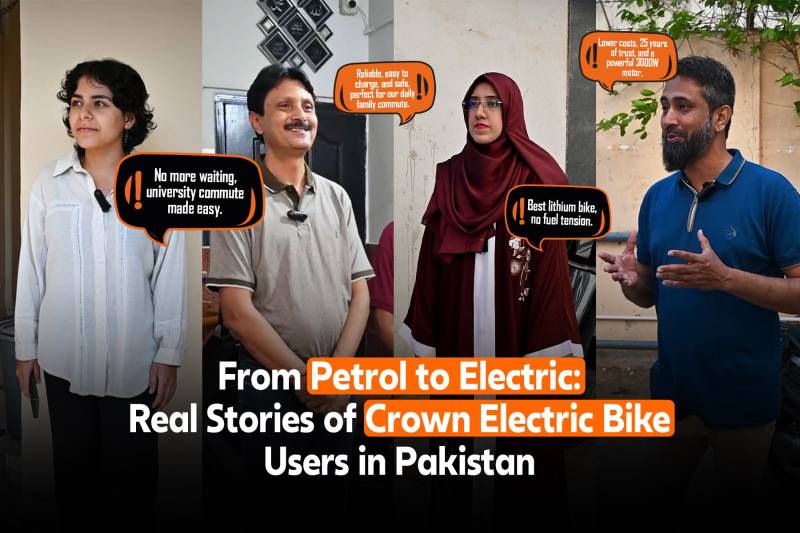 From Petrol to Electric: Real Stories of Crown Electric Bike Users in Pakistan