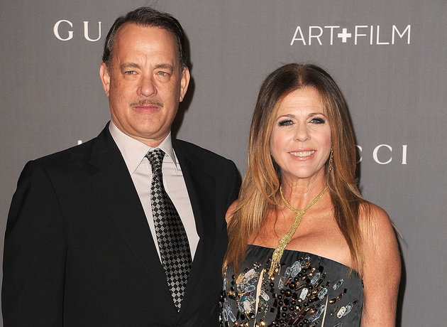LOS ANGELES, CA - OCTOBER 27: Tom Hanks and Rita Wilson arrives at the LACMA Art + Gala at LACMA on October 27, 2012 in Los Angeles, California. (Photo by Steve Granitz/WireImage)